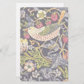 ウィリアムモリスストロベリートラフーズフローラアールヌーボー 便箋 (正面/裏面)