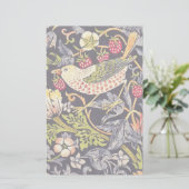 ウィリアムモリスストロベリートラフーズフローラアールヌーボー 便箋 (スタンド正面)