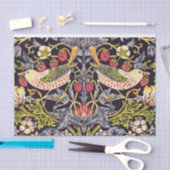 ウィリアムモリスストロベリートラフーズフローラアールヌーボー 薄葉紙 (クラフト)