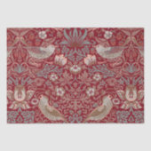 ウィリアムモリスストロベリー泥棒ティッシュペーパー 薄葉紙 (正面)