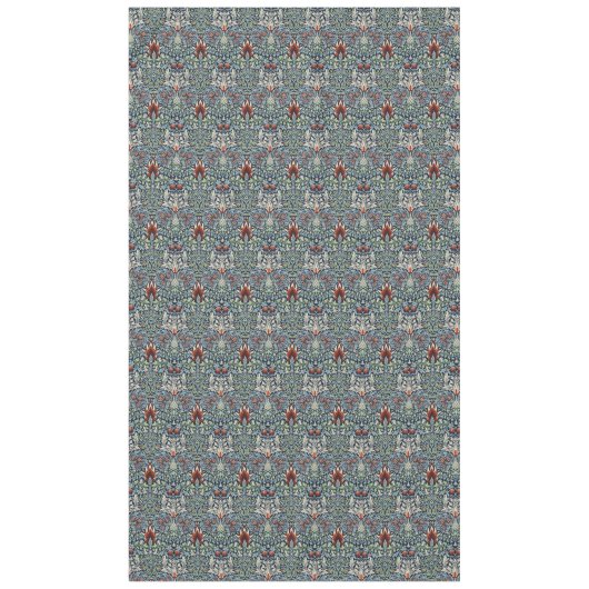 ウィリアムモリススネークヘッドクラシックフローラ植物学 テーブルクロス (正面)