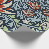 ウィリアムモリススネークヘッドクラシックフローラ植物学 ラッピングペーパー (角)