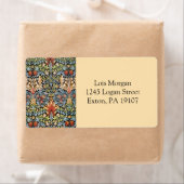 ウィリアムモリススネークヘッドデザイン ラベル (インサイチュ)