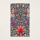 ウィリアムモリススネークヘッドフローラアールヌーボー (正面)