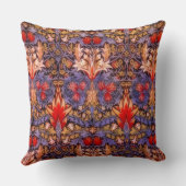 ウィリアムモリススネークヘッドヴィンテージフローラ クッション (裏面)