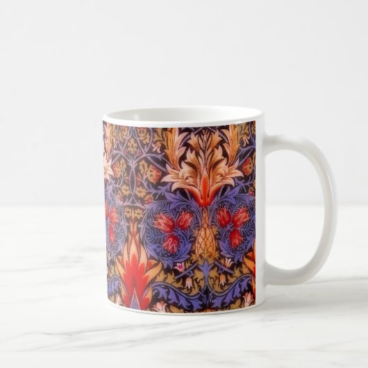 ウィリアムモリススネークヘッドヴィンテージフローラ コーヒーマグカップ (右)