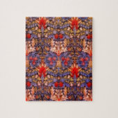 ウィリアムモリススネークヘッドヴィンテージフローラ ジグソーパズル (縦)