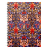 ウィリアムモリススネークヘッドヴィンテージフローラ ノートブック (正面)