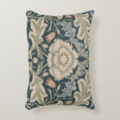 ウィリアムモリスセバーンフローラガーデンフラワークラシック アクセントクッション (正面(垂直))