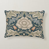 ウィリアムモリスセバーンフローラガーデンフラワークラシック アクセントクッション (裏面)