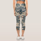 ウィリアムモリスセバーンフローラガーデンフラワークラシック カプリレギンス (裏面)