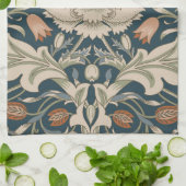 ウィリアムモリスセバーンフローラガーデンフラワークラシック キッチンタオル (折り畳み)