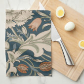 ウィリアムモリスセバーンフローラガーデンフラワークラシック キッチンタオル (四つ折り)