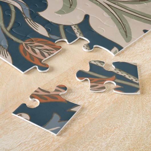 ウィリアムモリスセバーンフローラガーデンフラワークラシック ジグソーパズル (側面)