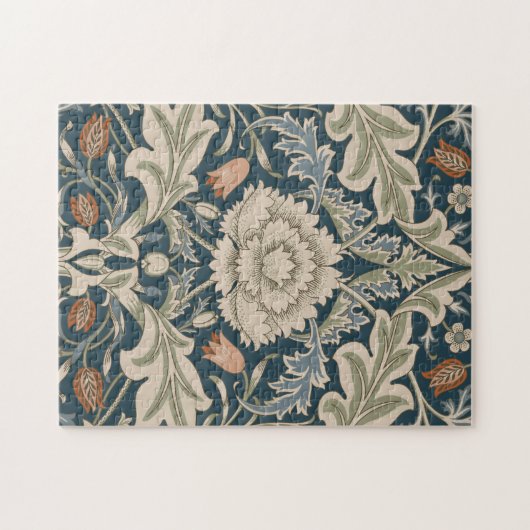 ウィリアムモリスセバーンフローラガーデンフラワークラシック ジグソーパズル (横)