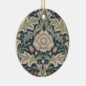 ウィリアムモリスセバーンフローラガーデンフラワークラシック セラミックオーナメント (右)