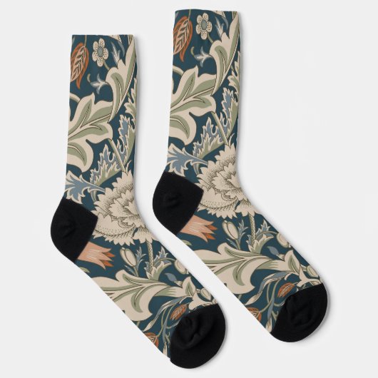 ウィリアムモリスセバーンフローラガーデンフラワークラシック ソックス (右)