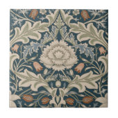 ウィリアムモリスセバーンフローラガーデンフラワークラシック タイル (正面)