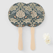 ウィリアムモリスセバーンフローラガーデンフラワークラシック ハンドファン (正面&裏面)