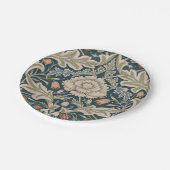 ウィリアムモリスセバーンフローラガーデンフラワークラシック ペーパープレート (アングル)