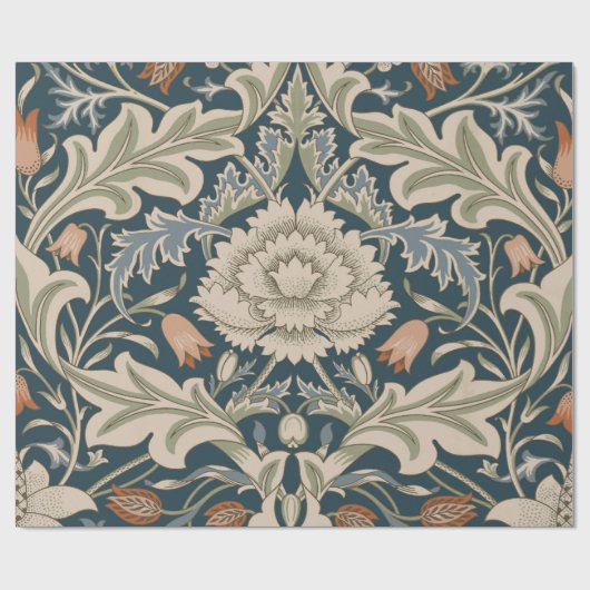 ウィリアムモリスセバーンフローラガーデンフラワークラシック ラッピングペーパー (フラット)