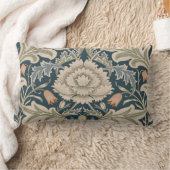 ウィリアムモリスセバーンフローラガーデンフラワークラシック ランバークッション (ブランケット)