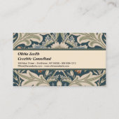 ウィリアムモリスセバーンフローラガーデンフラワークラシック 名刺 (正面)