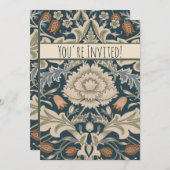 ウィリアムモリスセバーンフローラガーデンフラワークラシック 招待状 (正面/裏面)