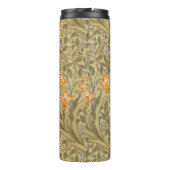 ウィリアムモリスダフォディルガーデンフラワークラシックボタ タンブラー (裏面)