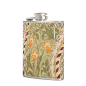 ウィリアムモリスダフォディルガーデンフラワークラシックボタ フラスク (左)