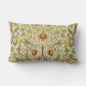 ウィリアムモリスダフォディルクラシックフラワー壁紙 ランバークッション (裏面)