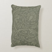 ウィリアムモリスダフォディルフローラ壁紙 アクセントクッション (裏面(縦))
