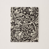 ウィリアムモリスダフォディルフローラ壁紙 ジグソーパズル (縦)