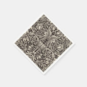 ウィリアムモリスダフォディルフローラ壁紙 スタンダードカクテルナプキン (角)