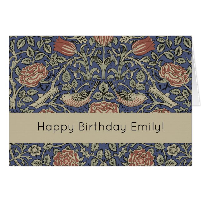 ウィリアムモリスチューダーバラ壁紙 (正面横)