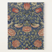 ウィリアムモリスチューダーバラ壁紙 プランナー手帳 (裏面)