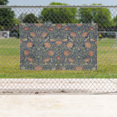 ウィリアムモリスチューダーバラ壁紙 横断幕 (インサイチュ)