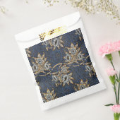 ウィリアムモリスチューリップウィローブルーパターン フェイバーバッグ (封をした状態)