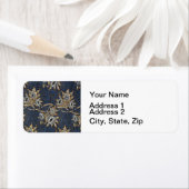 ウィリアムモリスチューリップウィローブルーパターン ラベル (インサイチュ)