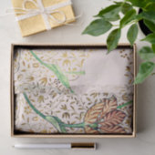 ウィリアムモリスチューリップデザインインピンクティッシュペーパー 薄葉紙 (ギフト)