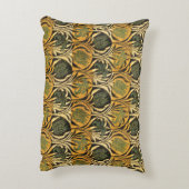 ウィリアムモリスチューリップ&リリーカーペットラグクラシック アクセントクッション (裏面(縦))