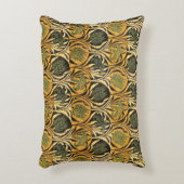 ウィリアムモリスチューリップ&リリーカーペットラグクラシック アクセントクッション (正面(垂直))