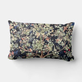 ウィリアムモリスツリーオブライフランバー装飾用クッション ランバークッション (裏面)