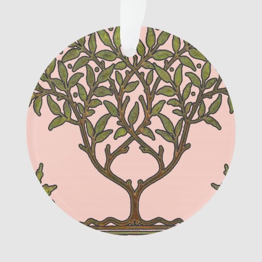 ウィリアムモリスツリーフリーズフローラ壁紙 オーナメント (正面)