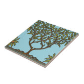 ウィリアムモリスツリーフリーズフローラ壁紙 タイル (側面)