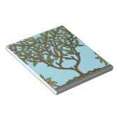 ウィリアムモリスツリーフリーズフローラ壁紙 ノートパッド (アングル)