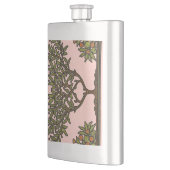 ウィリアムモリスツリーフリーズフローラ壁紙 フラスク (左)