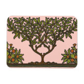 ウィリアムモリスツリーフリーズフローラ壁紙 マグネット (横)