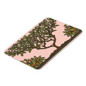 ウィリアムモリスツリーフリーズフローラ壁紙 マグネット (左側)