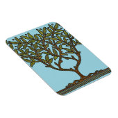 ウィリアムモリスツリーフリーズフローラ壁紙 マグネット (右側)